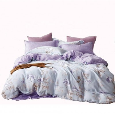 New Luxury 100% Organic 60s Tencel Lyocell Designs Bedding Sets Bedsheet Sets Lenzing Tencel Bedding Tencel Sheets